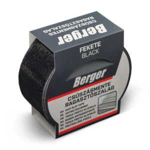 BERGER csúszásmentes ragasztószalag 5mx50mm/0,8mm fekete