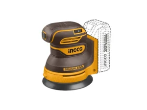 INGCO Akkus excentercsiszoló 125 mm szénkefe nélküli 20 V (akku és töltő nélkül)